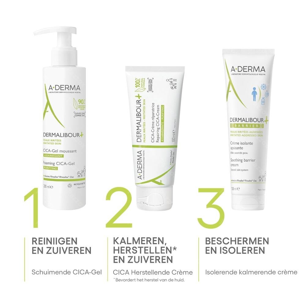 A-Derma Dermalibour + Barrier Isolerende Handcrème 50ml