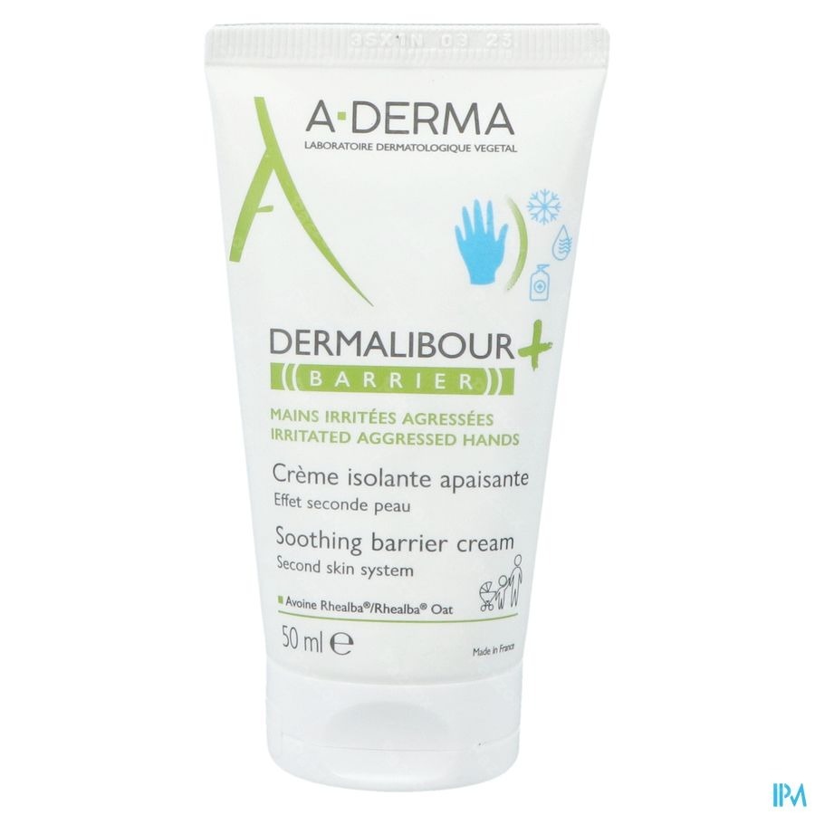 A-Derma Dermalibour + Barrier Isolerende Handcrème 50ml