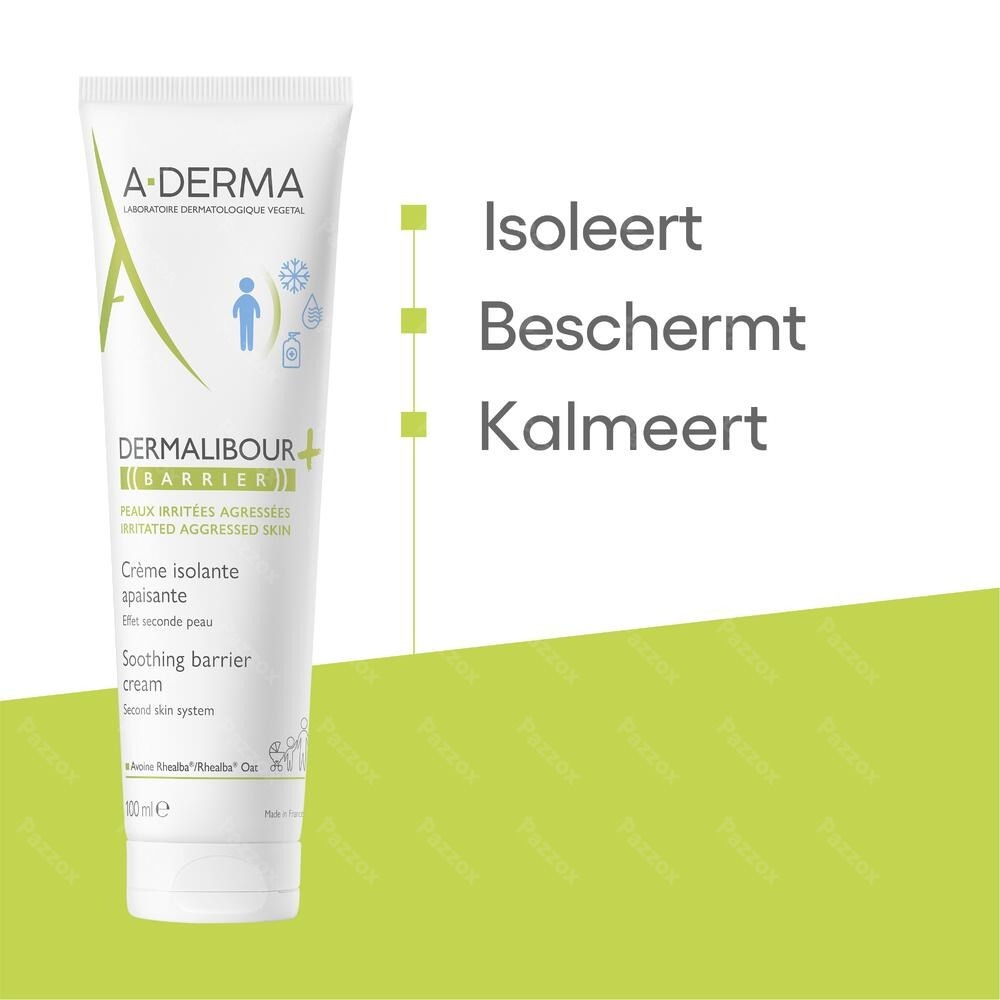 A-Derma Dermalibour + Barrier Isolerende Crème 100ml