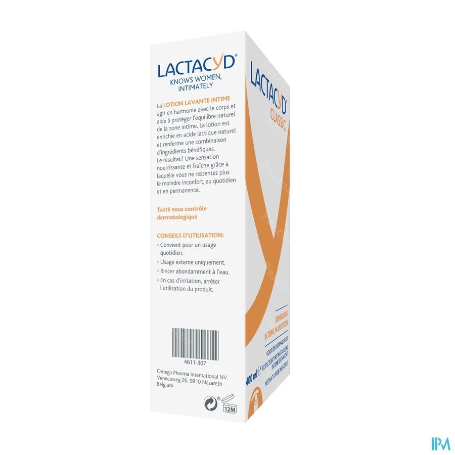 Lactacyd Intieme Waslotion 400ml