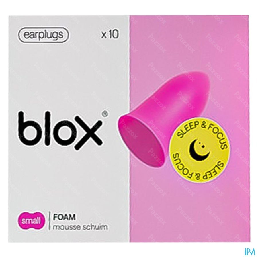 Box Sleep Schuim Small Roze 5 Paar Oordoppen