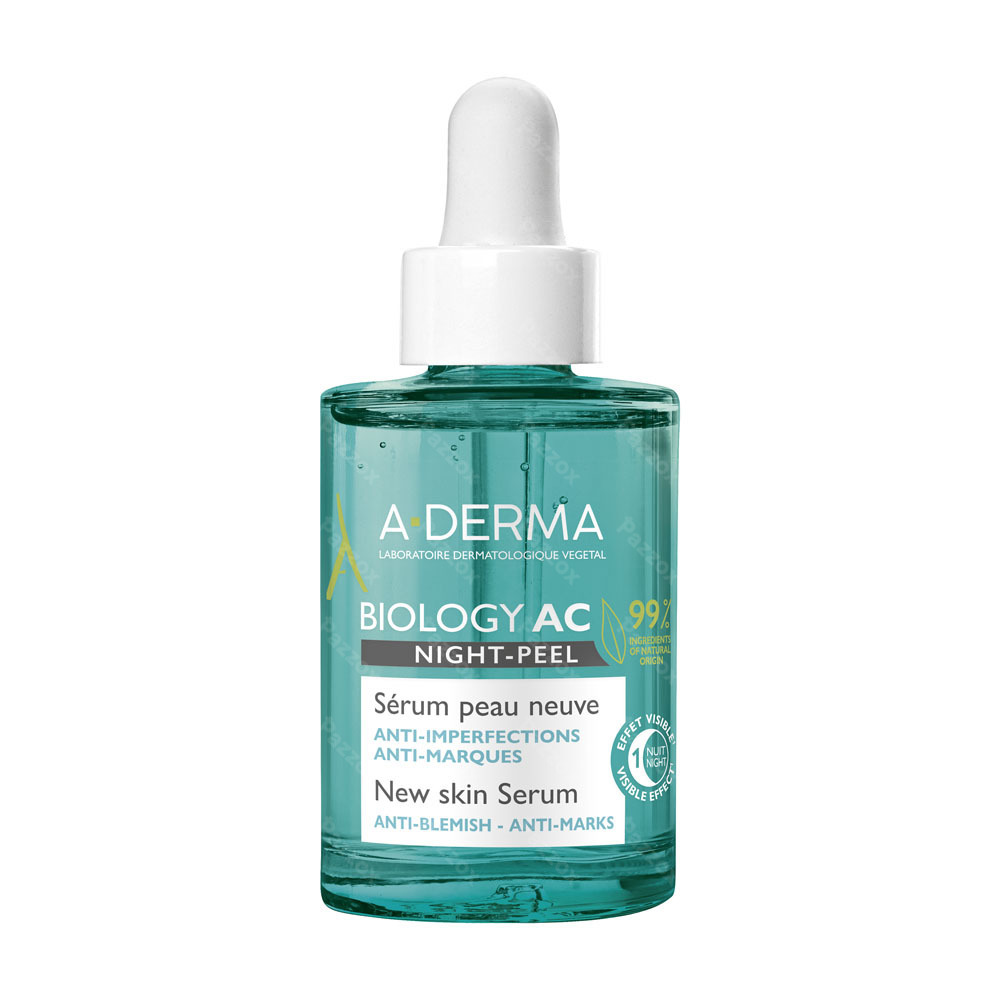 A-Derma Biology Ac Night Peel Serum 30ml