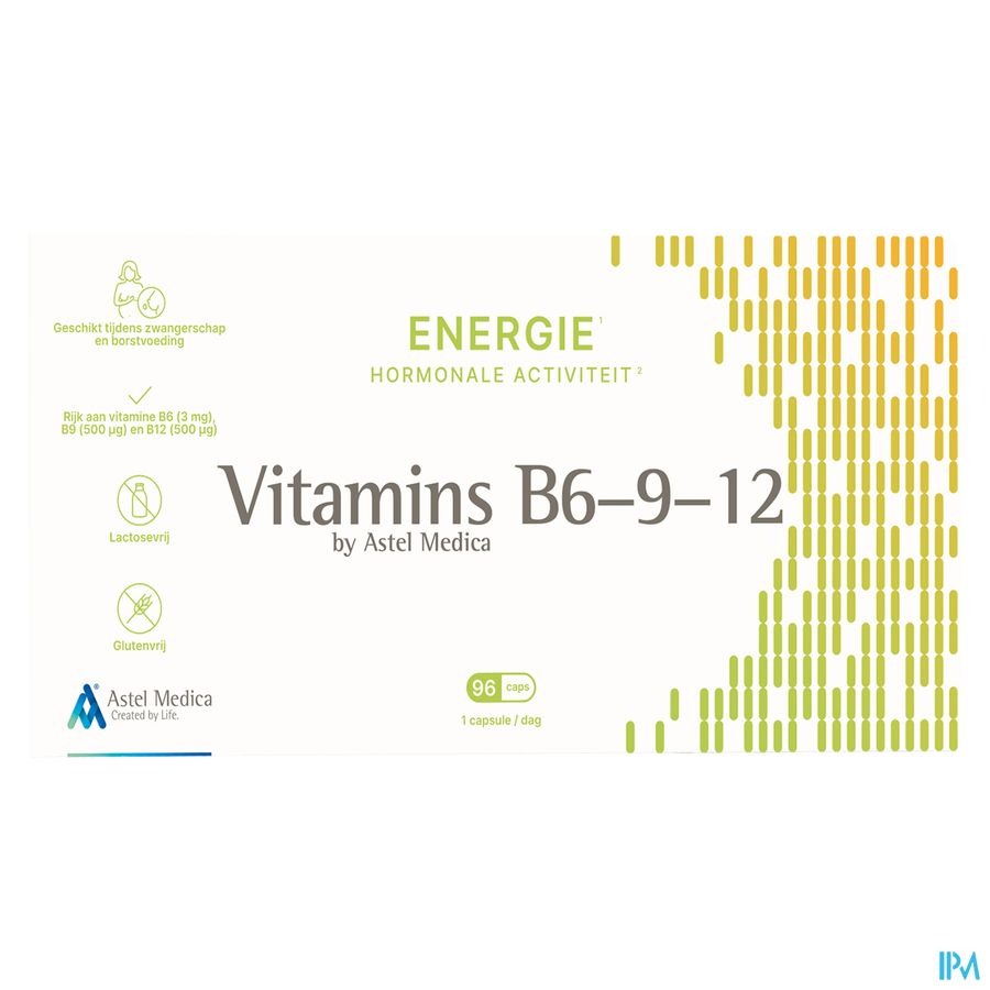 Astel Medica Vitamine B6-9-12 64 Capsules