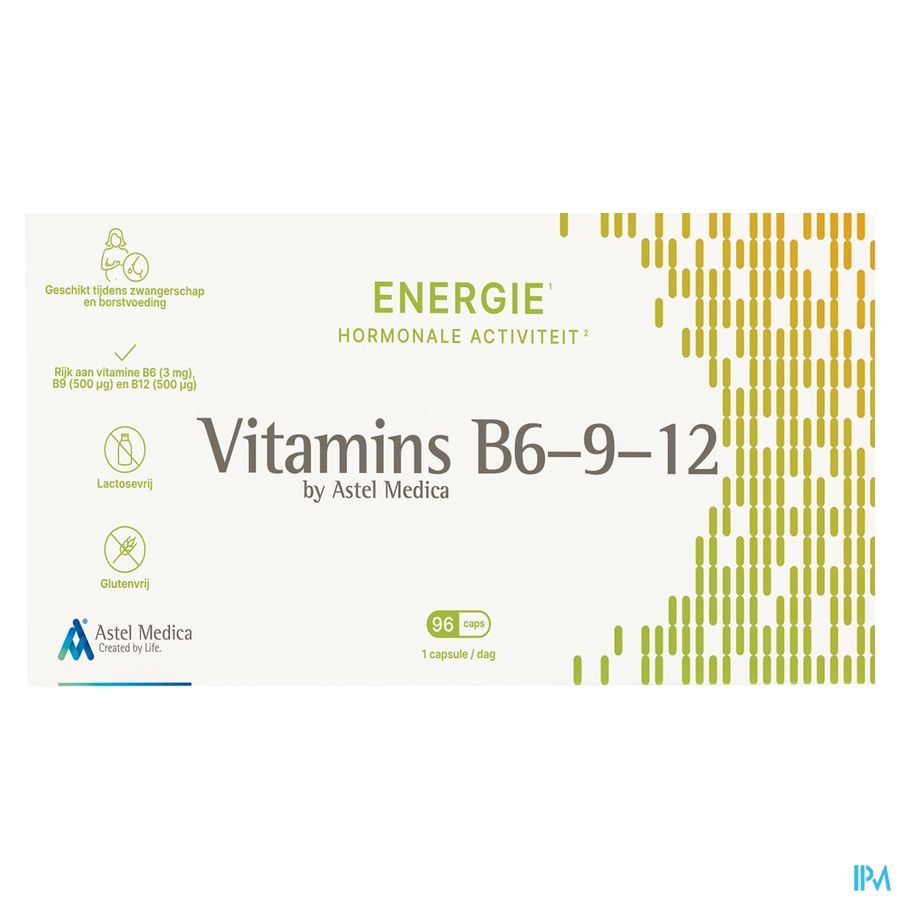 Astel Medica Vitamine B6-9-12 64 Capsules