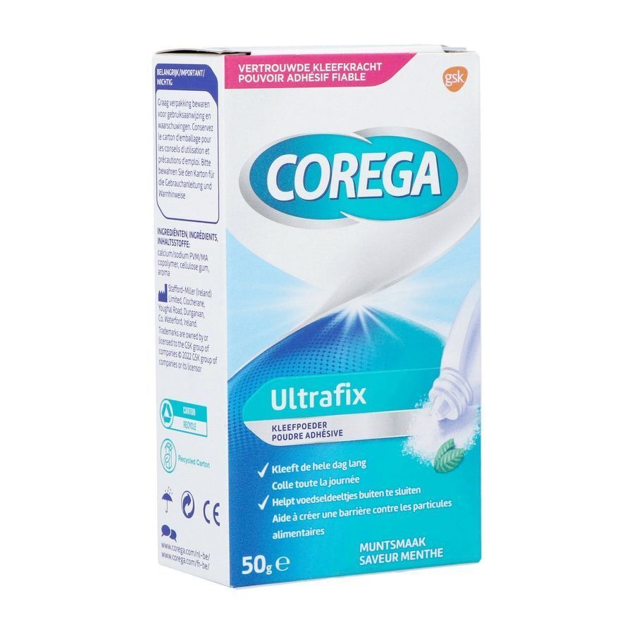 Corega Ultrafix Kleefpoeder 50g Nf