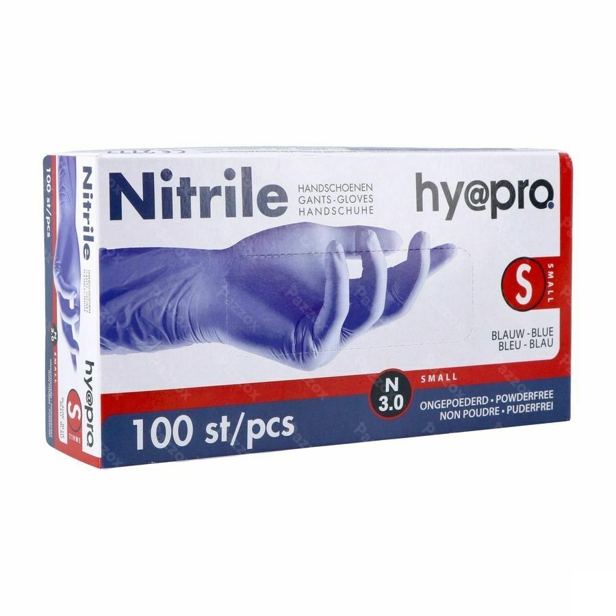 Pharmex Handschoenen Blauw Nitril S Poedervrij 100