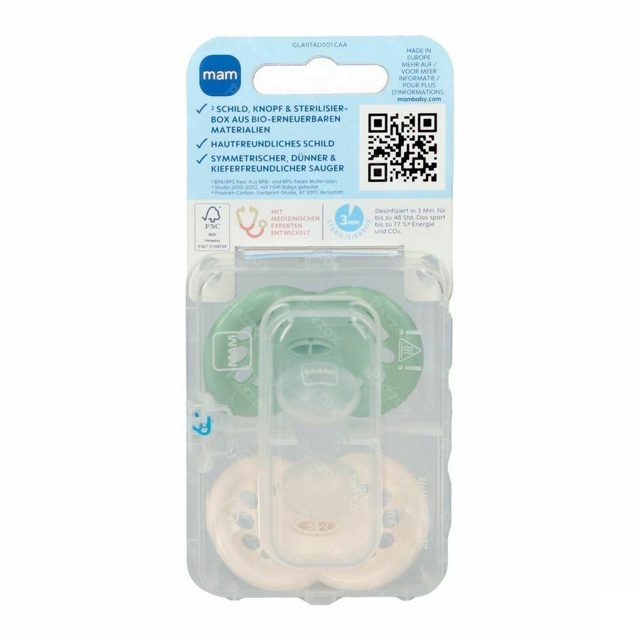Mam Fopspeen Original Pure Siliconen 16m+ Unisex