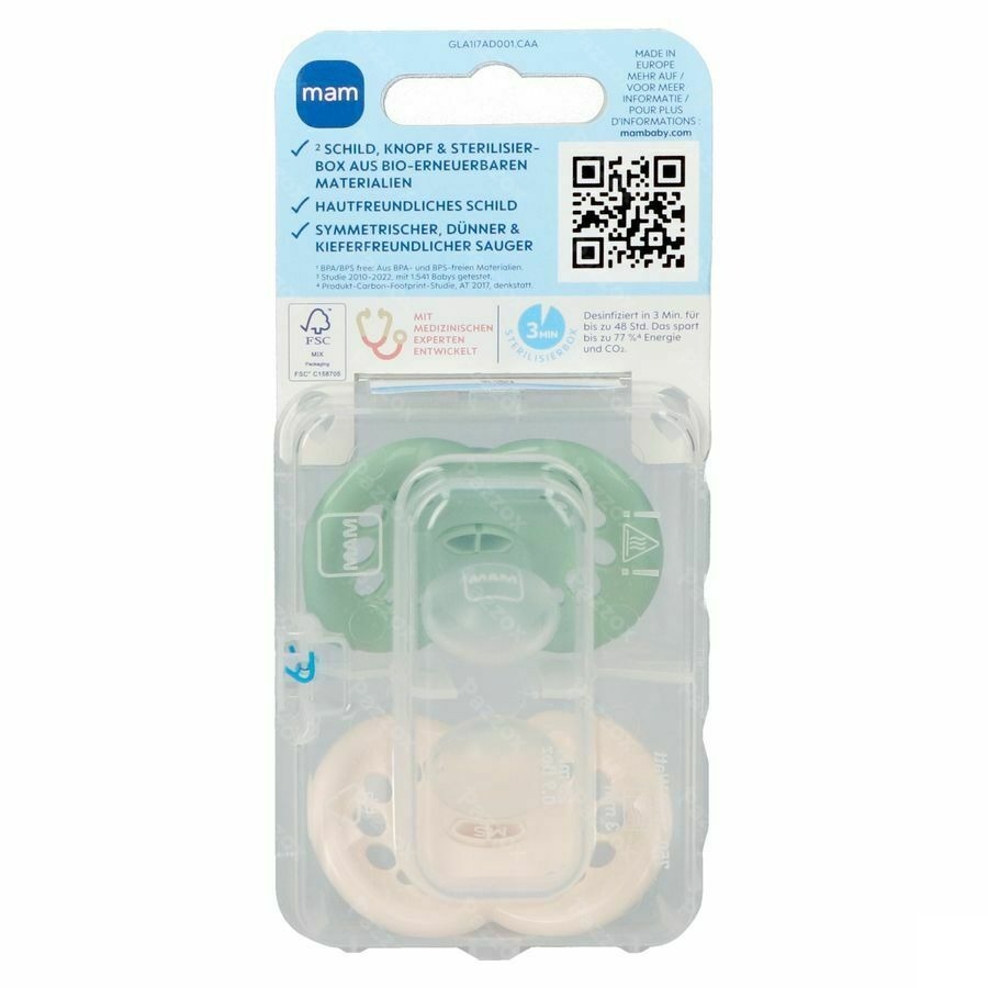 Mam Fopspeen Original Pure Siliconen 16m+ Unisex