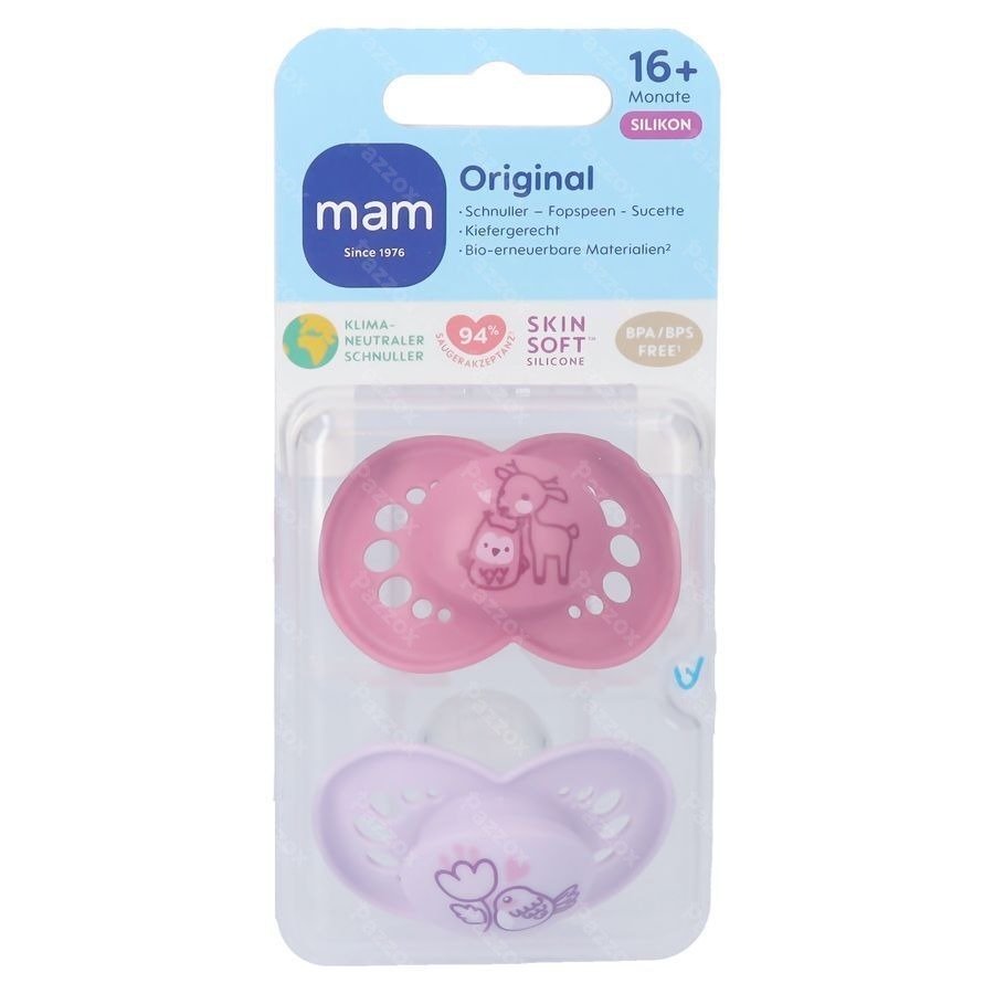 Mam Fopspeen Original Pure Siliconen 16m+ Meisje