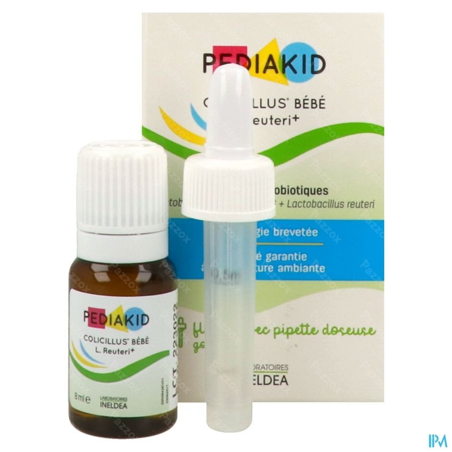 Pediakid Colicillus Compl. l.rhamn. Gg+l.reut. 8ml