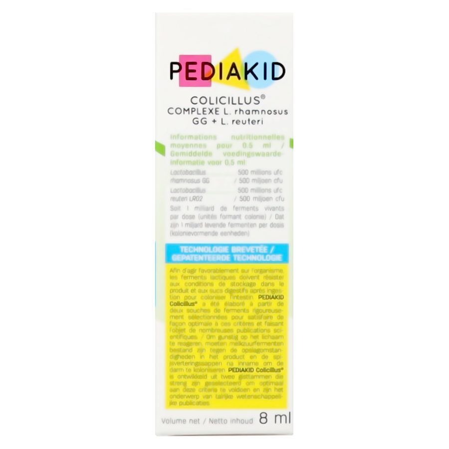 Pediakid Colicillus Compl. l.rhamn. Gg+l.reut. 8ml