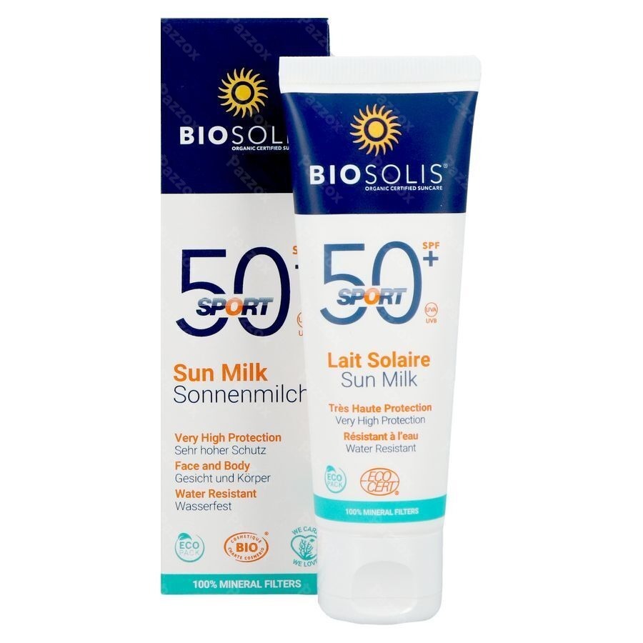 Biosolis Zonnemelk Sport SPF50+ 50ml