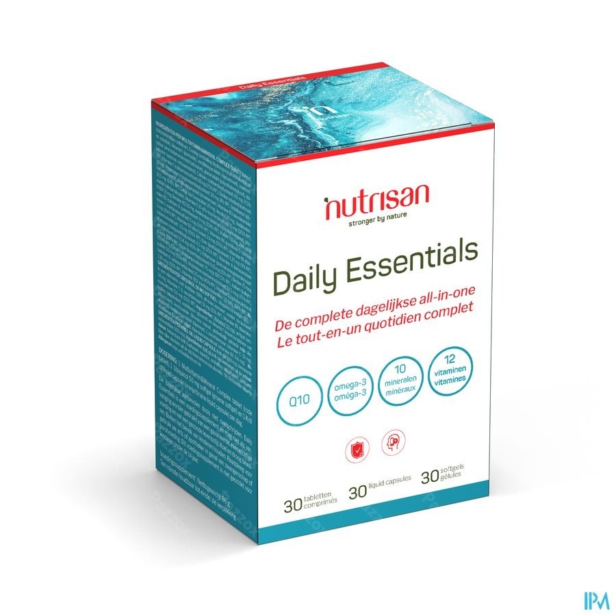 Daily Essentials 30 Tabletten  + 30 Capsules + 30 Softgel 