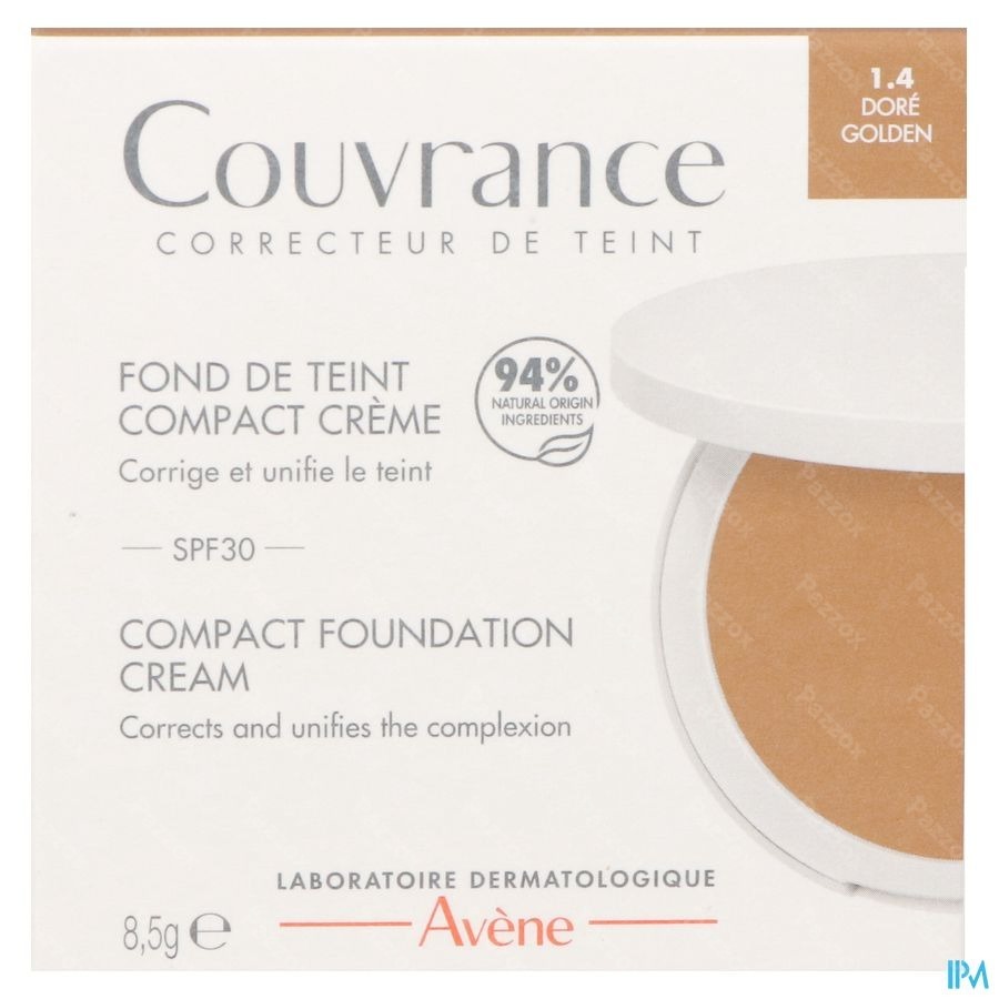 Avène Couvrance Compactcrème SPF30 1.4 Doré 8,5g