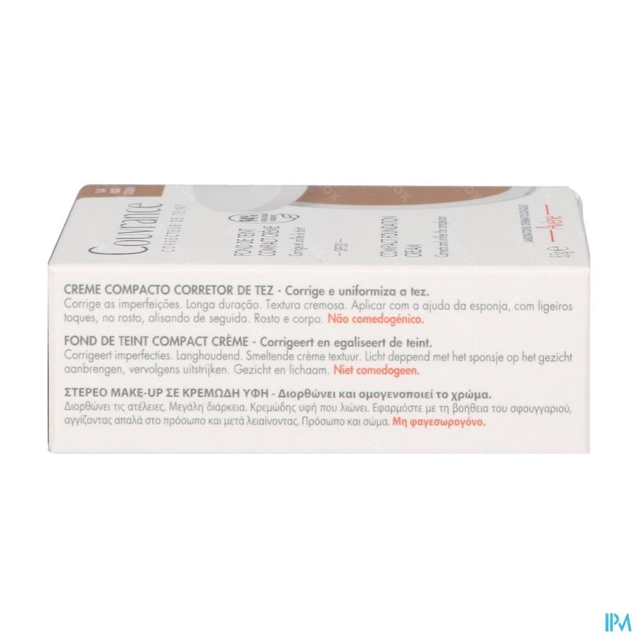 Avène Couvrance Compactcrème SPF30 1.4 Doré 8,5g