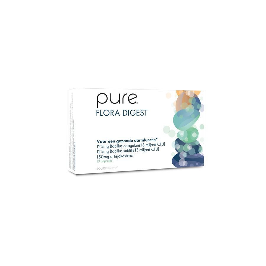Pure Flora Digest 10 Capsules
