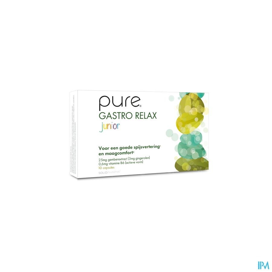 Pure Gastro Relax Junior 10 Capsules