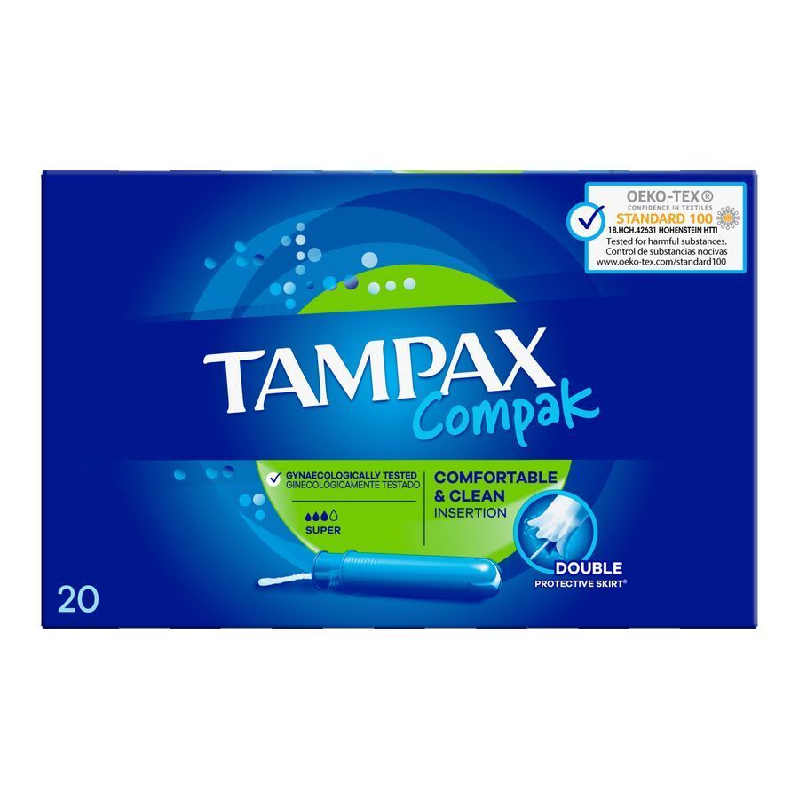 Tampax Compak Super Tampons 20