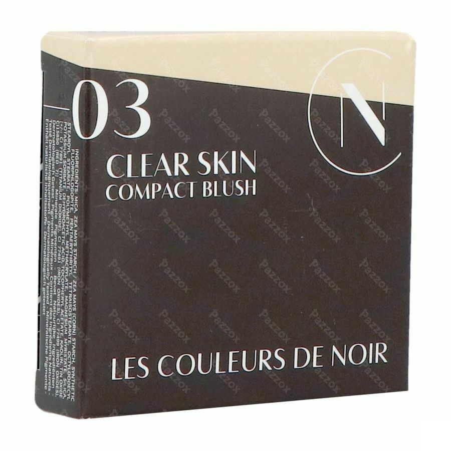 Les Couleurs De Noir Clear Skin Compexion Blush 03 Rose
