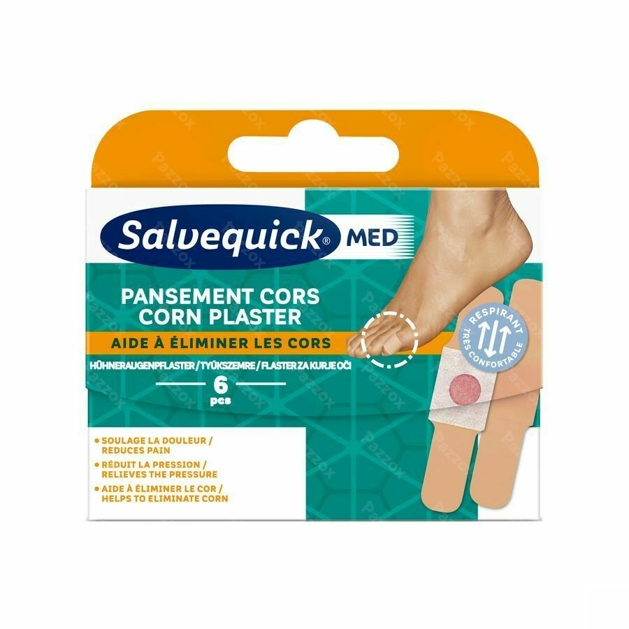 Salvequick Likdoorn Pleister 6