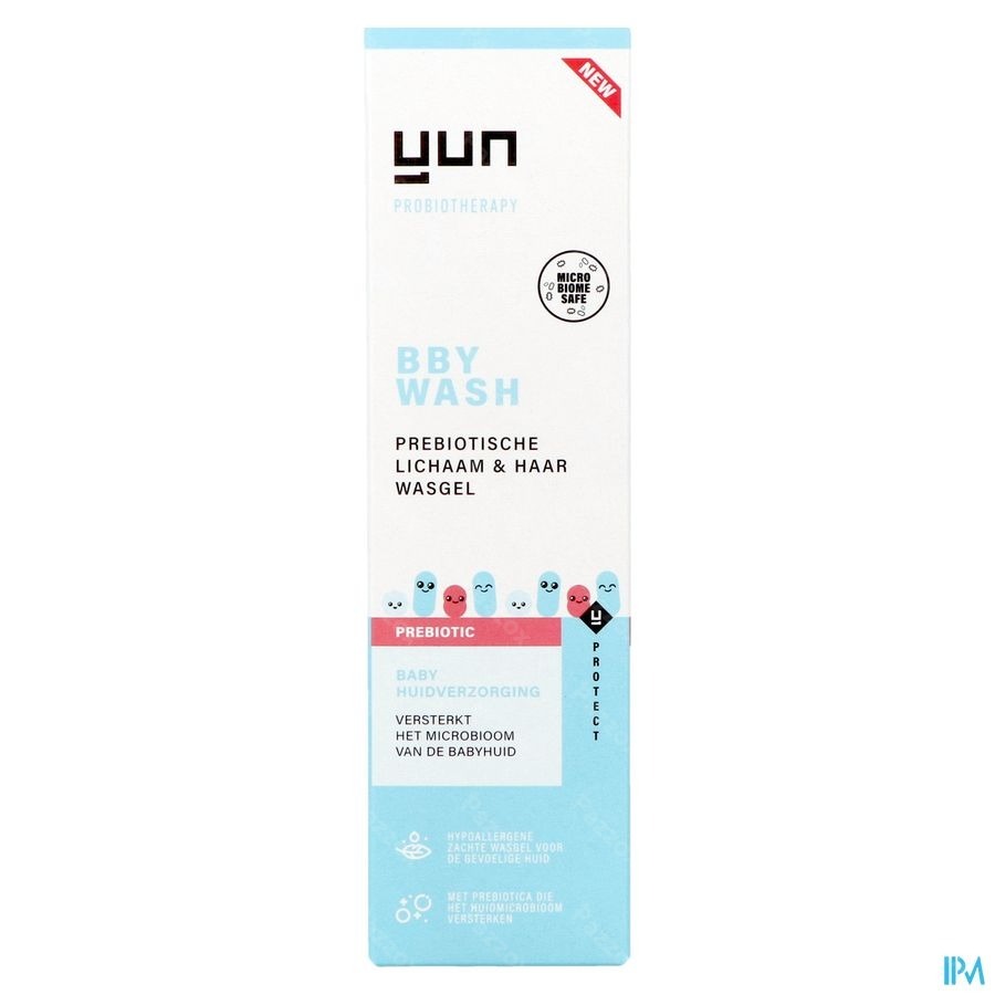 Yun BBY Prebiotic Lichaam & Haar Wasgel 200ml