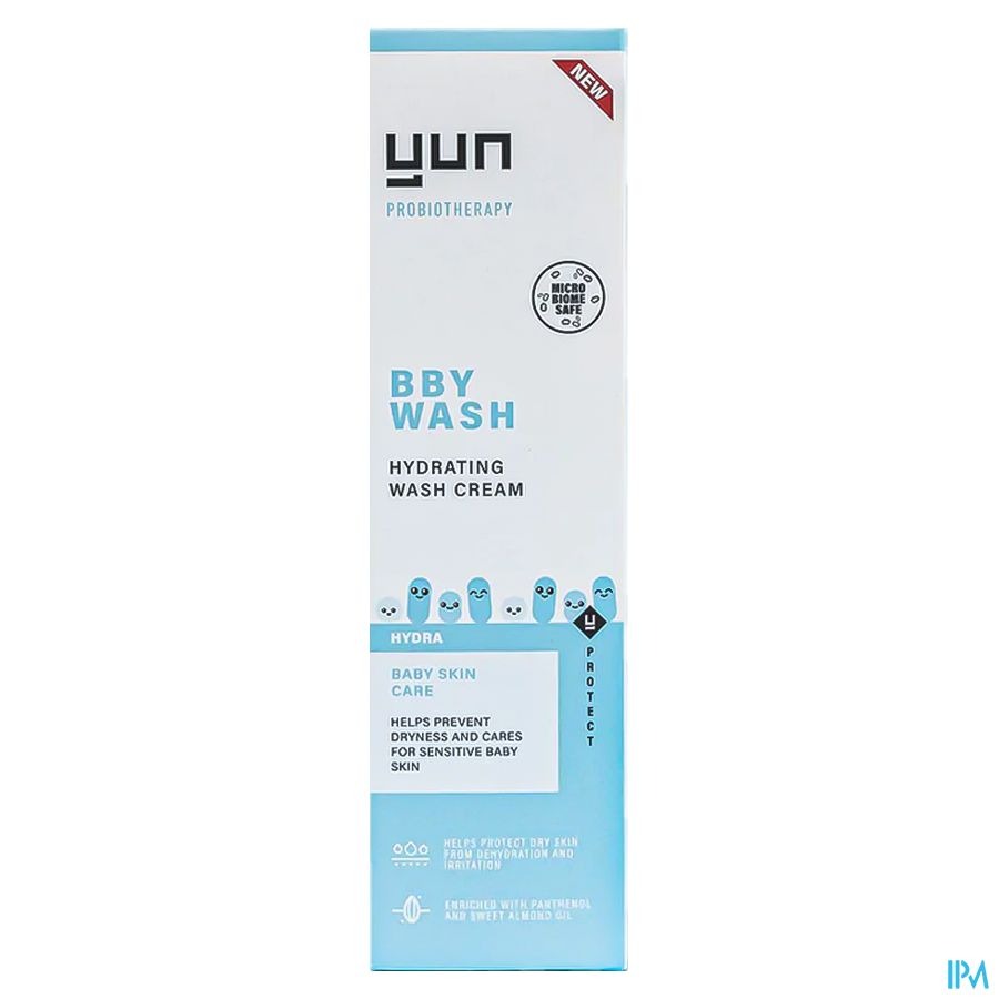 Yun BBY Hydraterende Wascrème 200ml