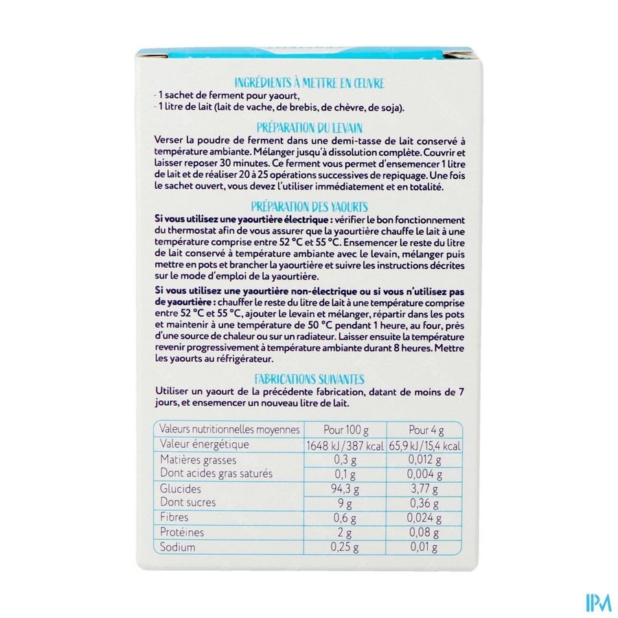 Yalacta Ferment Yoghurt Bio 2x4g