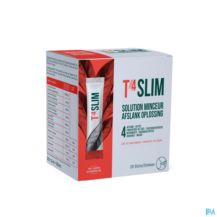 T4 Slim Afslank Concentraat 28 Sticks