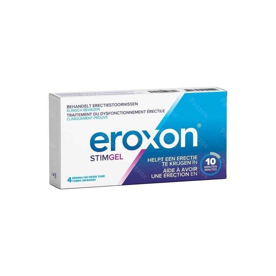 Eroxon Stimgel Erectiestoornissen 4 Tubes