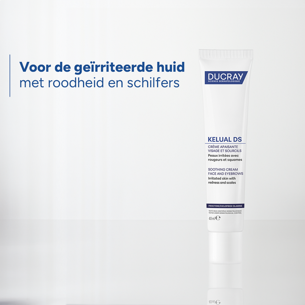 Ducray Kelual DS Crème Geirriteerde huid met roodheid en schilfers 40 ml