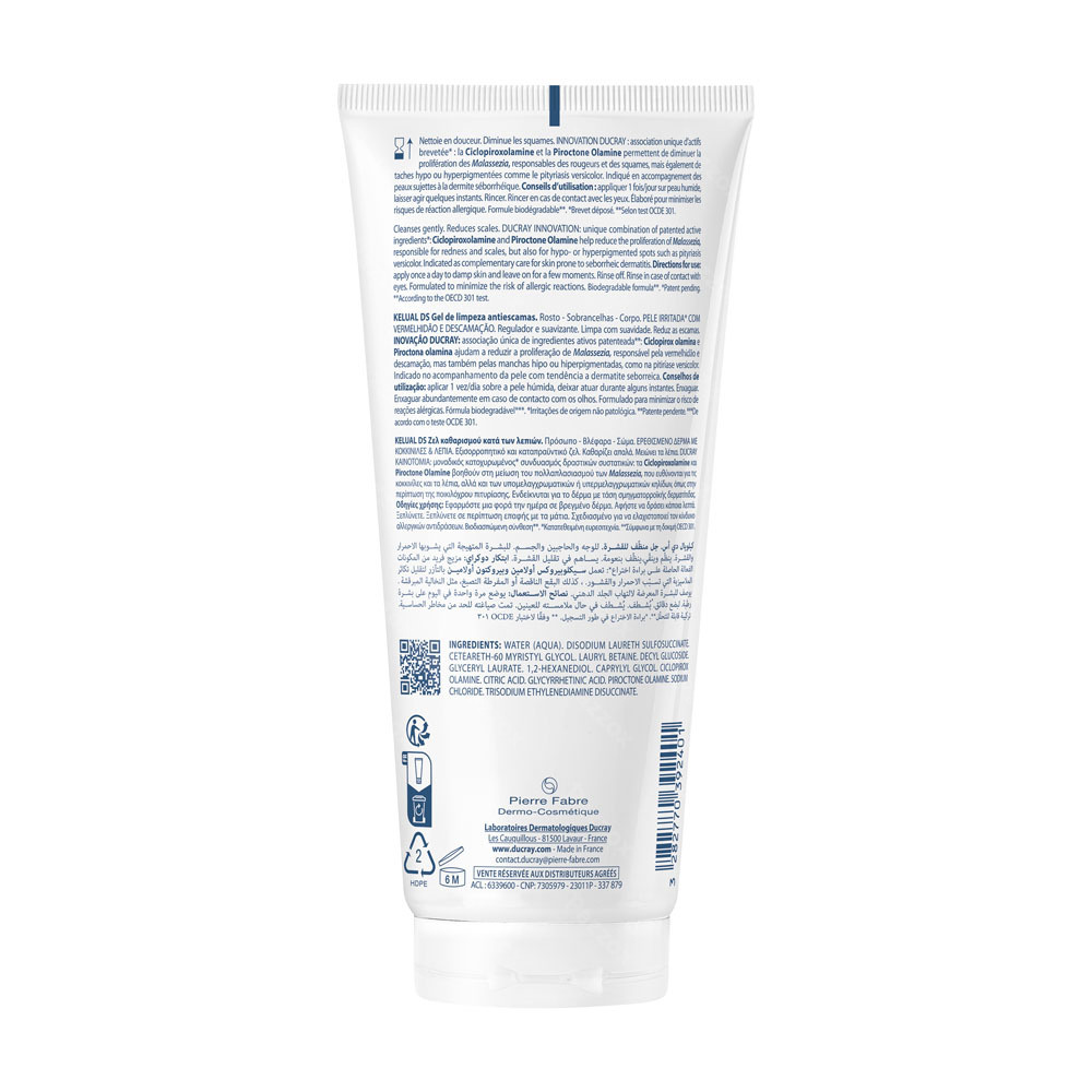 Ducray Kelual DS Reinigingsgel Anti-Schilfers 200ml