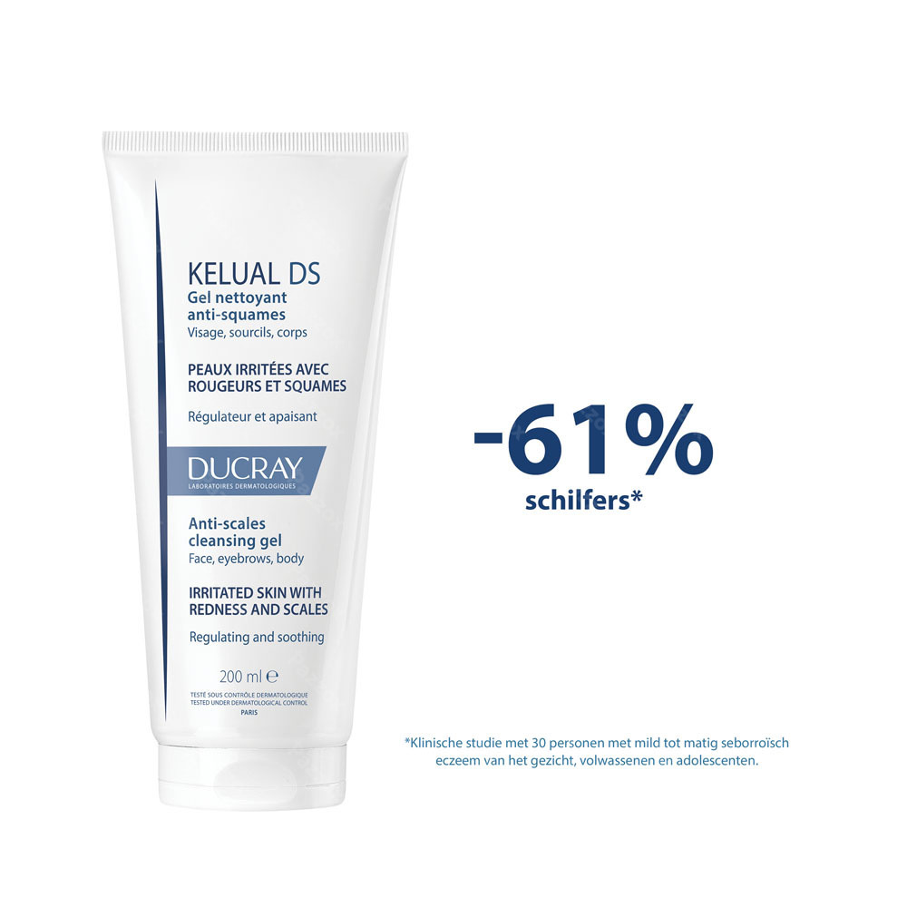 Ducray Kelual DS Reinigingsgel Anti-Schilfers 200ml