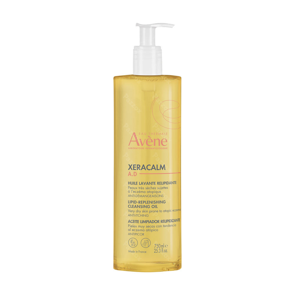 Avène XeraCalm A.D Relipiderende reinigende Olie, Zeer droge huid met neiging tot atopisch eczeem en jeuk 750ml
