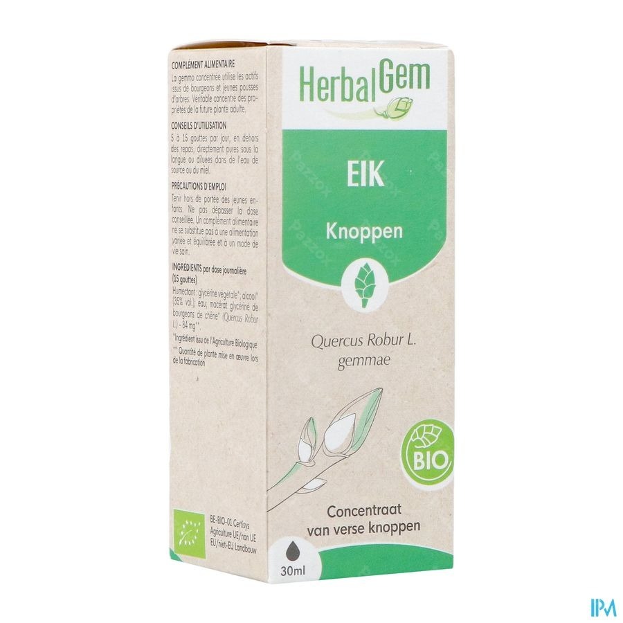 Herbalgem Eik Bio 30ml