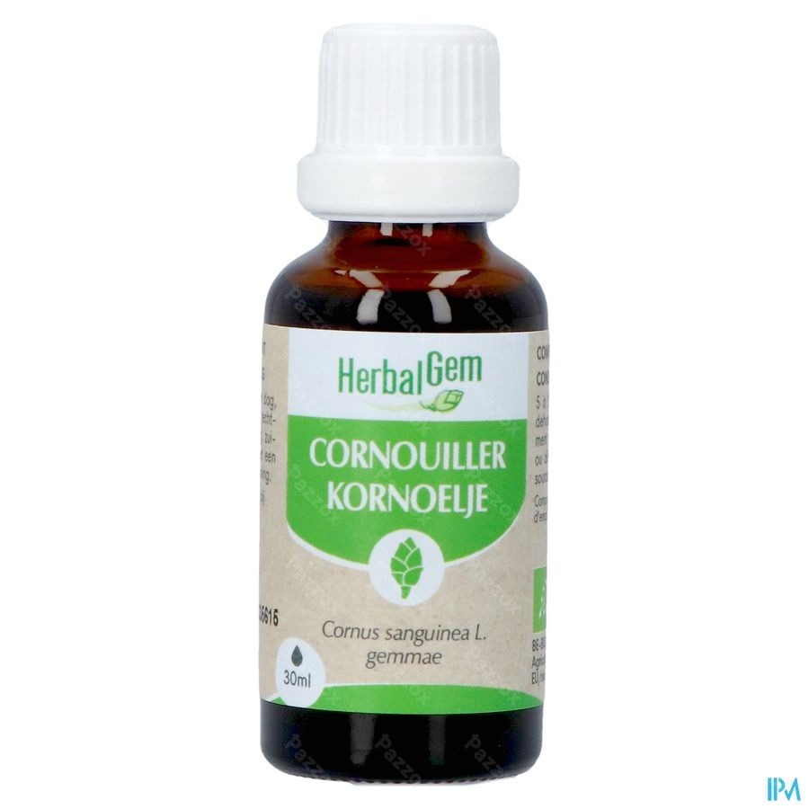 Herbalgem Kornoelje Bio 30ml