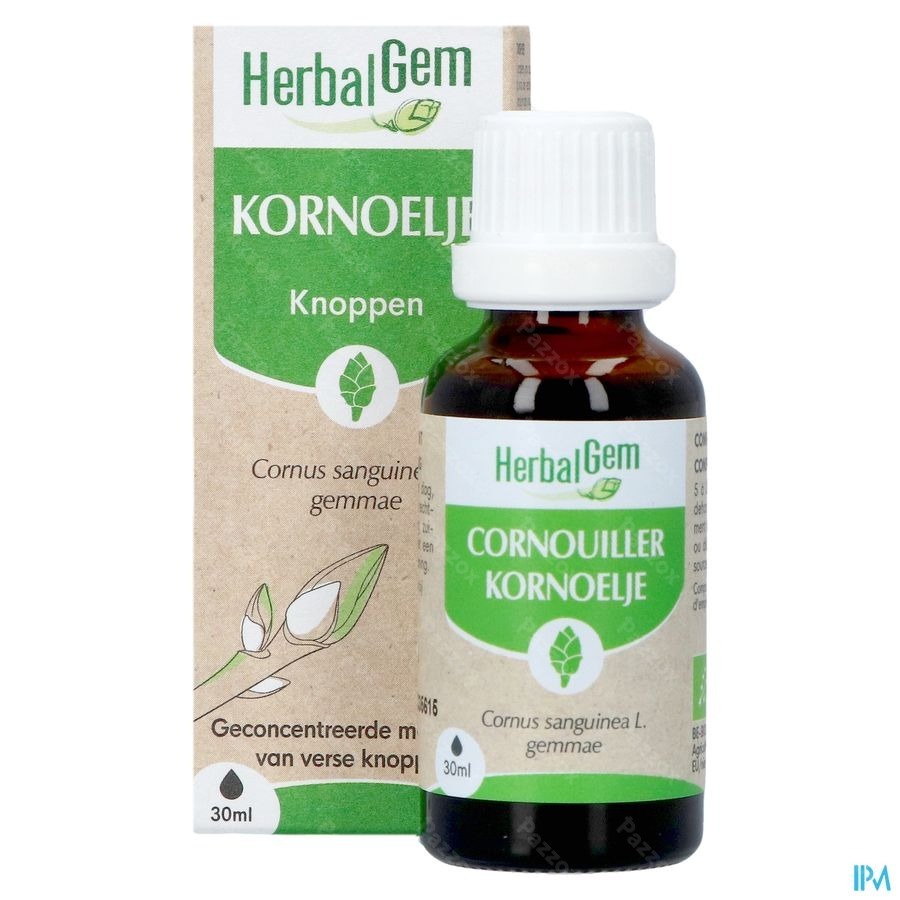 Herbalgem Kornoelje Bio 30ml