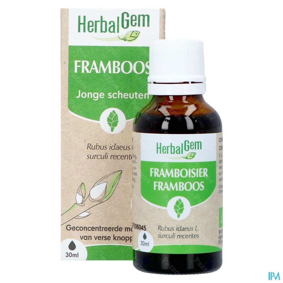 Herbalgem Frambozenstruik Bio 30ml