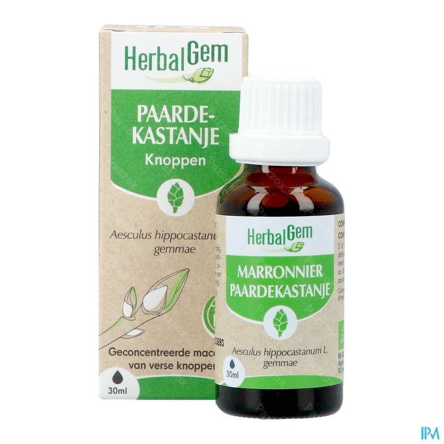 Herbalgem Wilde Kastanje Bio 30ml