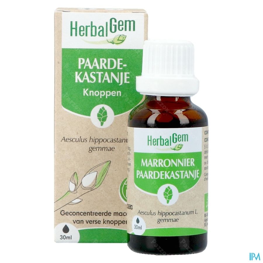 Herbalgem Wilde Kastanje Bio 30ml