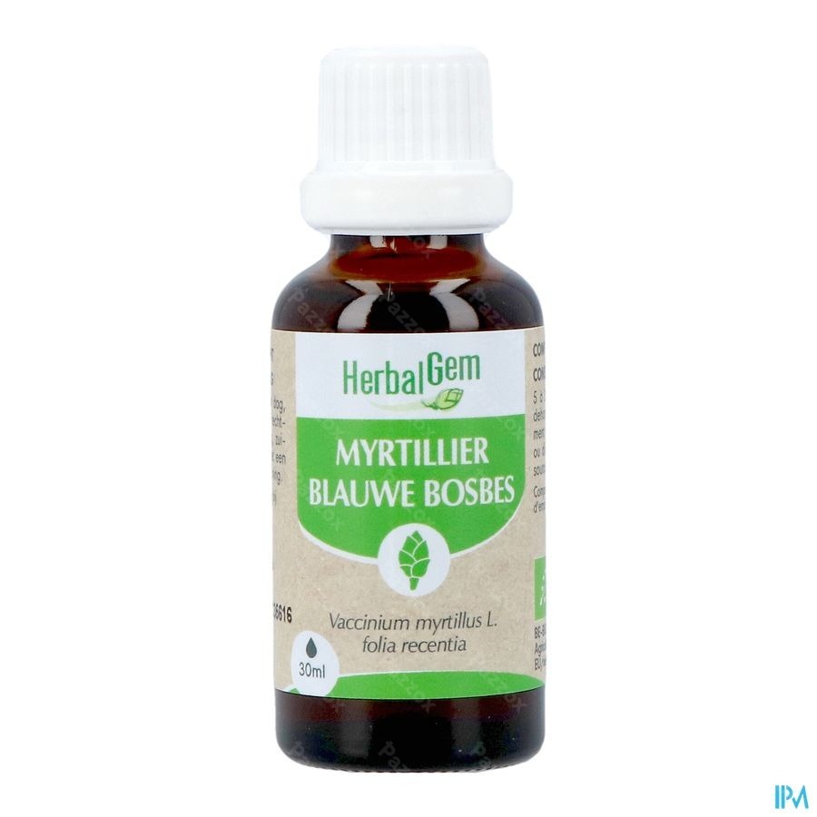 Herbalgem Blauw Bosbes Bio 30ml