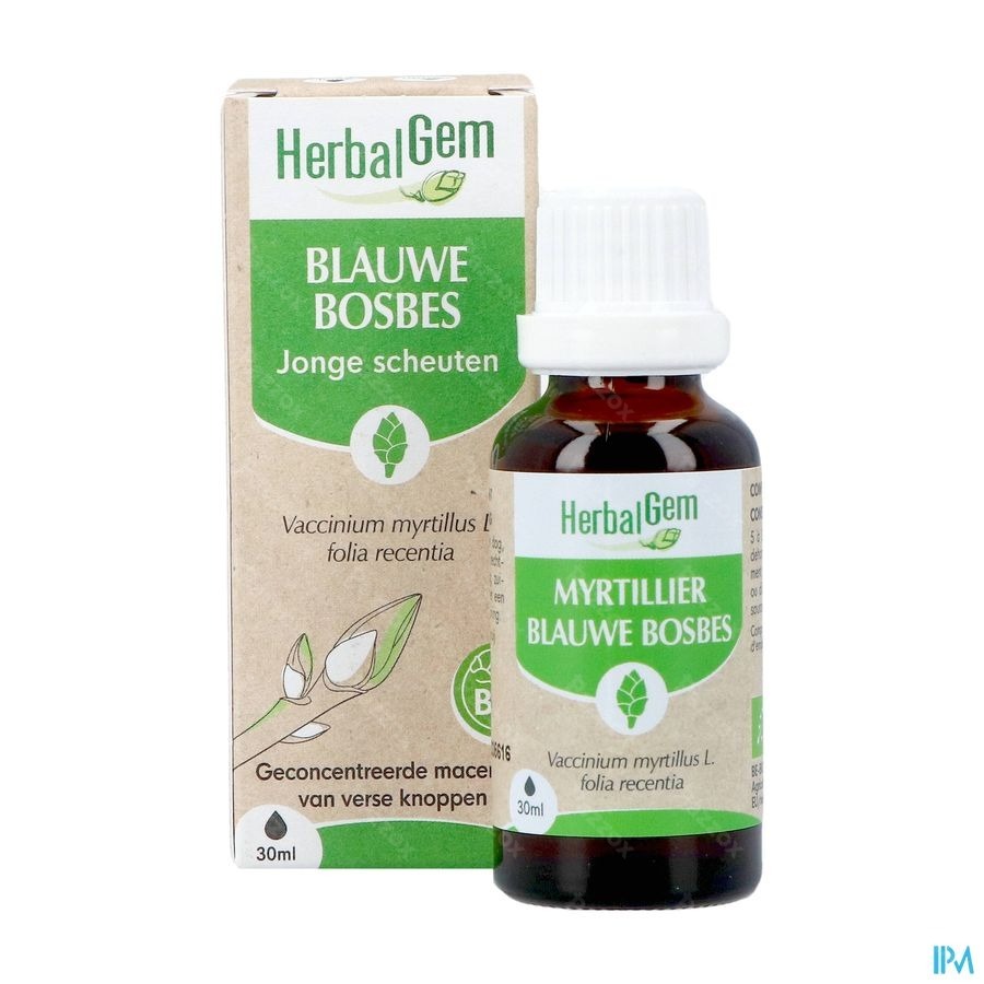Herbalgem Blauw Bosbes Bio 30ml