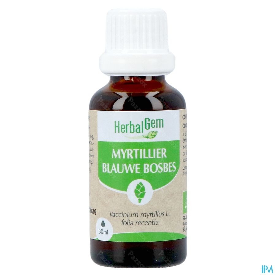 Herbalgem Blauw Bosbes Bio 30ml