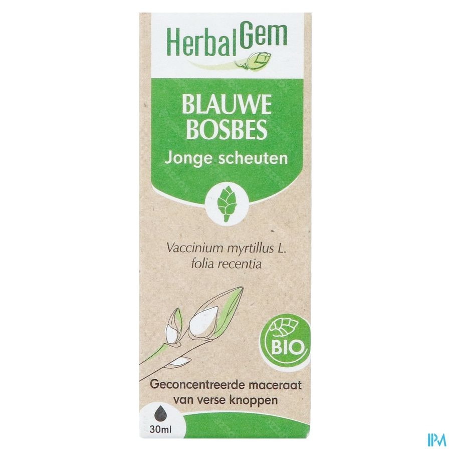 Herbalgem Blauw Bosbes Bio 30ml