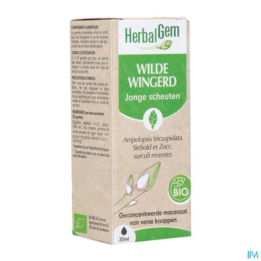 Herbalgem Wilde Wingerd Bio 30ml