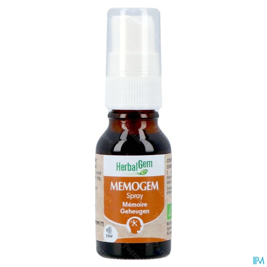 Herbalgem Memogem Biologische Spray 15ml