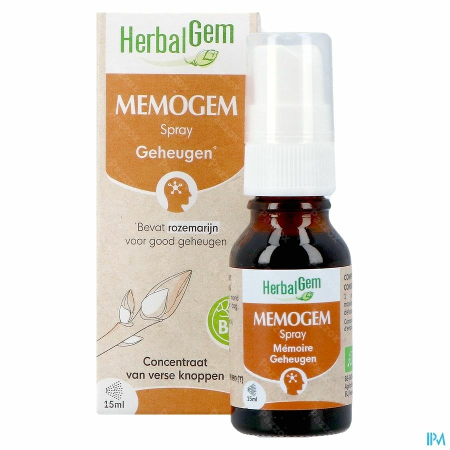 Herbalgem Memogem Biologische Spray 15ml