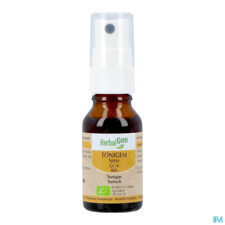 Herbalgem Tonigem Spray Bio 15ml