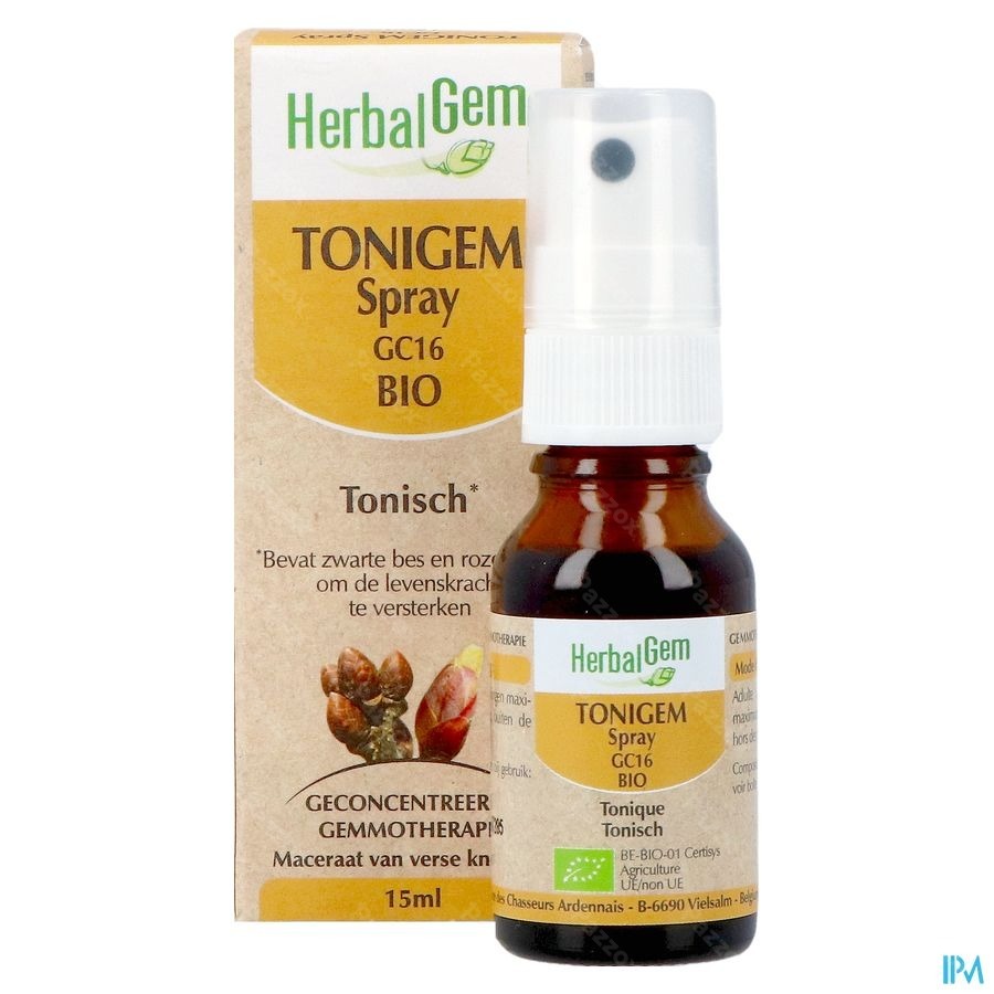 Herbalgem Tonigem Spray Bio 15ml