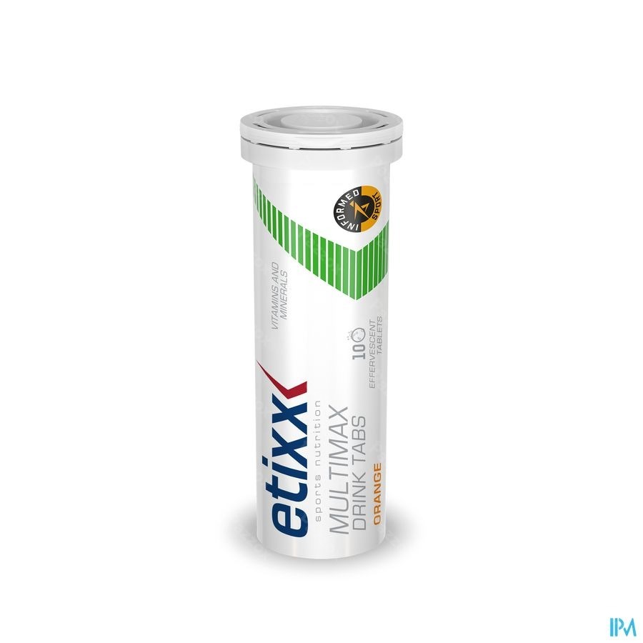 Etixx Multimax Drink Orange Tube Tabl 3x10