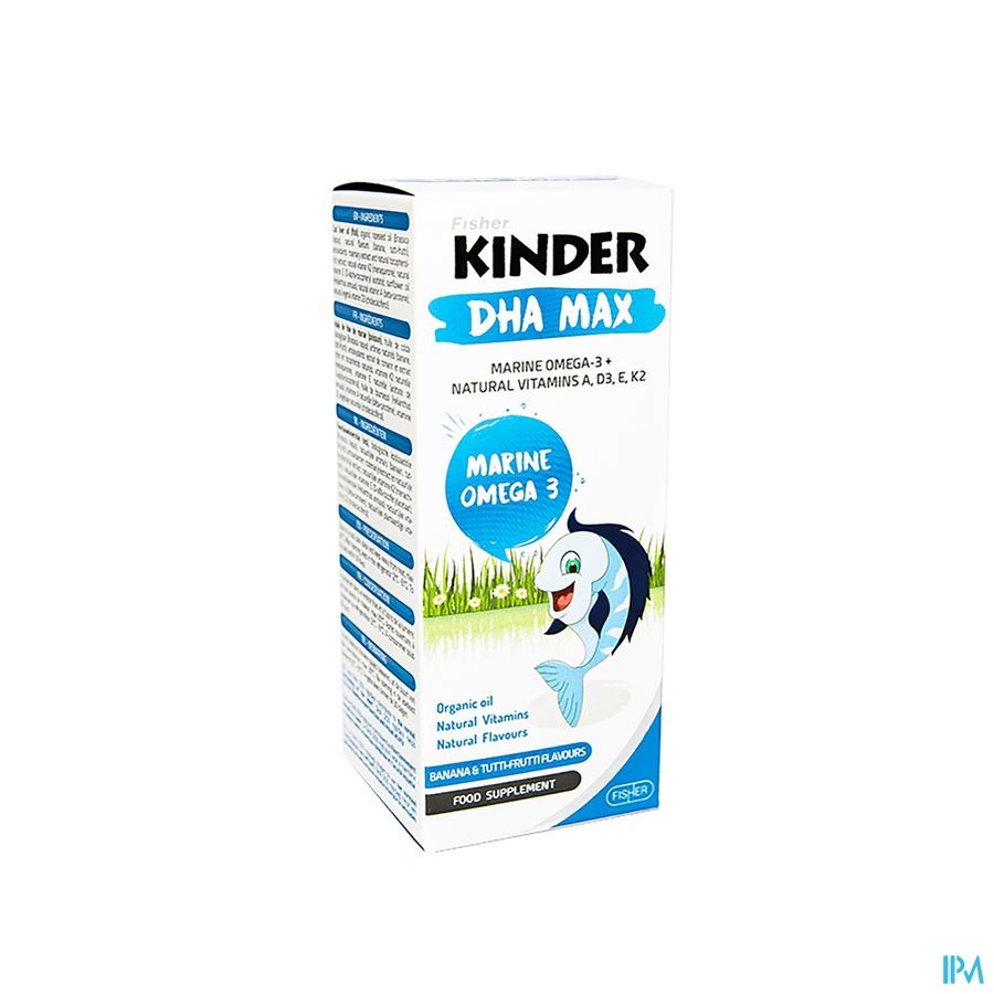 Fisher Kinder Omega 3 Dha Max 125ml